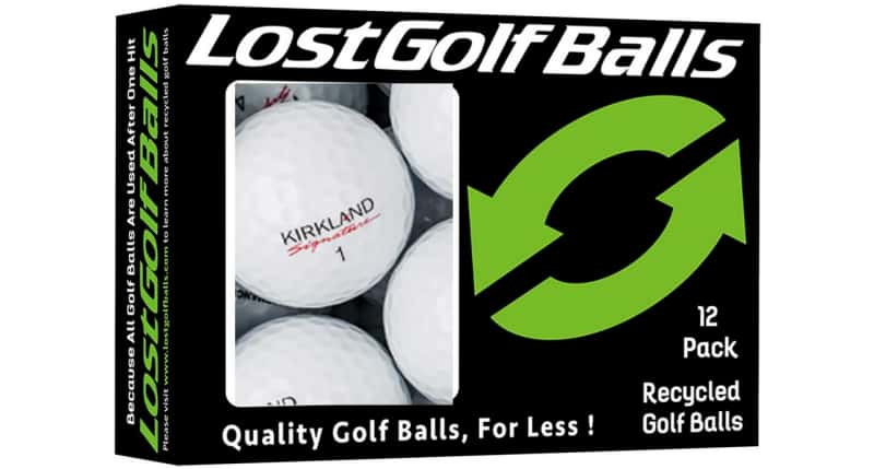 Kirkland golf ball image