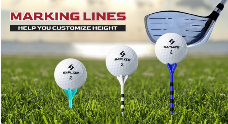 SAPLIZE Plastic Golf Tees image