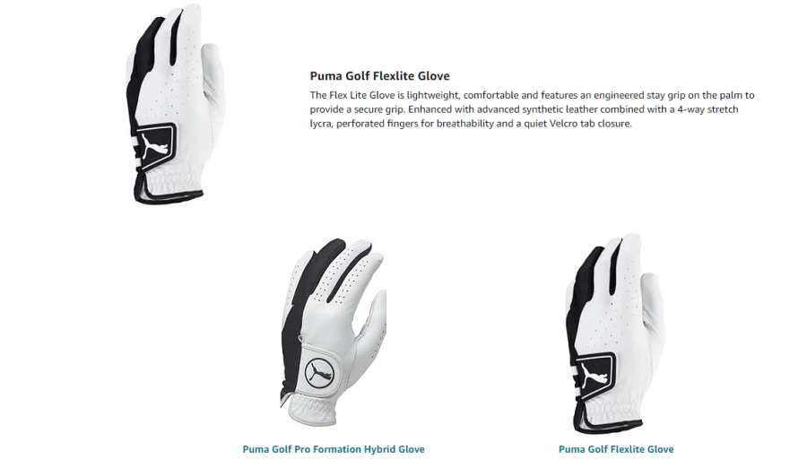 UMA Golf Men Flexlite Golf Glove image