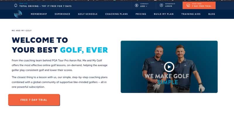 meandmygolf Perfect for Beginner Golf Learning